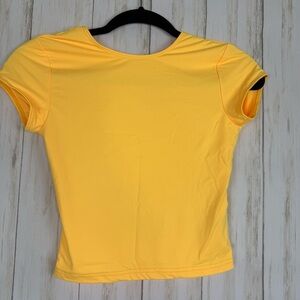 Edikted Yellow Crop Top